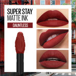 Buy Maybelline New York Super Stay Matte Ink Liquid Lipstick x Rogue Reds, 295 Dauntless, 5ml - Purplle