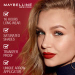 Buy Maybelline New York Super Stay Matte Ink Liquid Lipstick x Rogue Reds, 305 Unconventional, 5ml - Purplle