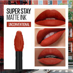 Buy Maybelline New York Super Stay Matte Ink Liquid Lipstick x Rogue Reds, 305 Unconventional, 5ml - Purplle