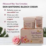 Buy NutriGlow Skin Whitening Treatment Facial Kit (310 gm) & Bleach Cream (43 gm) With Vitamin E and Retinol - Purplle
