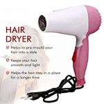 Buy NutriGlow Wine Facial Kit For Blemish Free Fairer Complexion (260 gm) With Assorted Pink Hair Dryer - Purplle