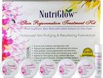 Buy NutriGlow Skin Rejuvenation Treatment Kit With Hair Dryer With Lemon Extract For Nourishing & Brightening Skin, Remove Dark Spot (260gm) With Blue Hair Dryer - Purplle