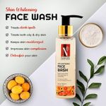 Buy NutriGlow Wine Facial Kit (260 gm) & ADVANCED ORGANICS Skin Whitening Face Wash (100 ml) For Blemish Free Fairer Complexion - Purplle