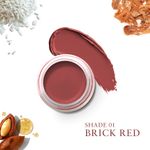 Buy Just Herbs Lip and Cheek Tint -01 Brick Red - 4 gm - Purplle