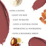 Buy Just Herbs Lip and Cheek Tint -07 Rose Coral - 4 gm - Purplle