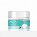 Buy Asfa Halal Hydrating Face Clay Mask With Rose Extract (50 gm) - Purplle