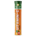 Buy Himalayan Organics Vitamin C , Calcium , Amla with Zinc , Immunity Booster , Anti - Oxidant Supplement - 20 Effervescent Tablets ( Orange Flavor ) - Purplle