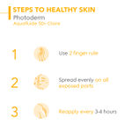 Buy Bioderma Photoderm Aquafluide SPF 50+ Claire / Light Shade - PA++++ - Sun Active Defense(40ml) - Purplle