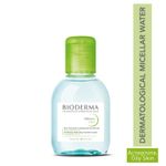 Buy Bioderma Sebium H2o Micellar Water, Cleanser And Make Up Remover (100ml) - Purplle