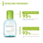 Buy Bioderma Sebium H2o Micellar Water, Cleanser And Make Up Remover (100ml) - Purplle