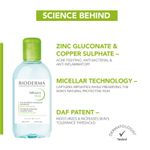 Buy Bioderma Sebium H2o Micellar Water, Cleanser And Make Up Remover (250ml) - Purplle