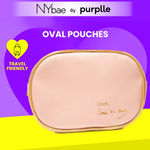 Buy Purplle Oval Pouches 1 Pc - Purplle