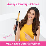 Buy VEGA VHCH-02 Ease Curl Hair Curler, 25mm Barrel - Purplle