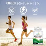 Buy HealthMeds Multivitamin & Multiminerals For Men & Women With Super Antioxidants, Amino Acid, Zinc & Ginseng-60 Capsules - Purplle