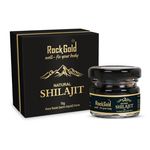 Buy Rock Gold Pure Ayurvedic Shilajit/Shilajeet Resin Supports Strength, Stamina And Energy For Men & Women- 15 Grams - Purplle