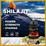 Buy Vedapure Premium Shilajit- Shilajeet With Safed Musli & Ashwagandha Extracts - 90 Capsules, For Power, Strength & Stamina - Purplle