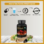 Buy Vedapure Premium Shilajit- Shilajeet With Safed Musli & Ashwagandha Extracts - 90 Capsules, For Power, Strength & Stamina - Purplle