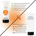 Buy Rivona Naturals Honey & Saffron Fairness Face Wash for Deep Cleansing & Skin Whitening - Purplle