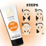 Buy Rivona Naturals Honey & Saffron Fairness Face Wash for Deep Cleansing & Skin Whitening - Purplle