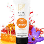 Buy Rivona Naturals Honey & Saffron Fairness Face Wash for Deep Cleansing & Skin Whitening - Purplle