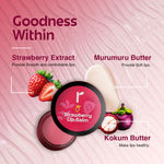 Buy Rivona Naturals Strawberry Lip Balm | Avocado Butter + Kokum Butter | Moisturizing and Plumping | For Men & Women | 8 gm - Purplle