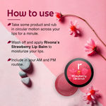 Buy Rivona Naturals Strawberry Lip Scrub | Sugar + Niacinamide | Exfoliating and Anti Pigmentation | For Men & Women| 8 gm - Purplle