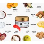 Buy Love Earth Organic Lip Scrub With Shea Butter And Vitamin-E For Lip Hydration And Repair 30gm - Purplle