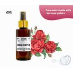 Buy Love Earth Rose Water Face Mist withA real Rose Petals 100 ml - Purplle