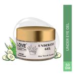 Buy Love Earth Organic Under Eye Gel with Aloe Vera & Cucumber Extracts 50gm - Purplle