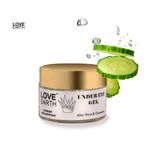 Buy Love Earth Organic Under Eye Gel with Aloe Vera & Cucumber Extracts 50gm - Purplle