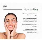 Buy Love Earth Organic Under Eye Gel with Aloe Vera & Cucumber Extracts 50gm - Purplle