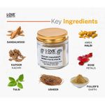 Buy Love Earth Haldi Chandan Rose Face Pack With Amba Haldi & Chandan, For Face & Body, Paraben Free 50 gm - Purplle