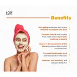 Buy Love Earth Haldi Chandan Rose Face Pack With Amba Haldi & Chandan, For Face & Body, Paraben Free 50 gm - Purplle