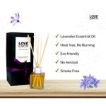 Buy Love Earth Reed Diffuser Lavender Scent with Lavender Extracts - Purplle