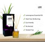 Buy Love Earth Reed Diffuser Lemongrass Light -Fragrance - Purplle