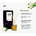 Buy Love Earth Reed Diffuser Mogra Aromatherapy 30 ml - Purplle
