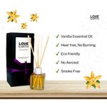 Buy Love Earth Reed Diffuser Vanilla Aromatherapy Light Fragrance 30 ml - Purplle