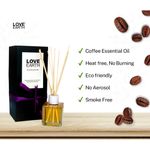 Buy Love Earth Reed Diffuser Coffee Light Fragrance - Purplle