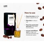 Buy Love Earth Reed Diffuser Coffee Light Fragrance - Purplle