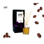 Buy Love Earth Reed Diffuser Coffee Light Fragrance - Purplle