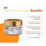 Buy Love Earth Anti Marks Cream with Van Haldi Turmeric for Acne, Scar Removal 50 gm - Purplle