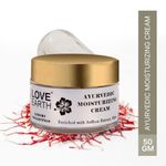 Buy Love Earth Ayurvedic Moisturizing Cream with Saffron, Giloy Extracts 50gm - Purplle