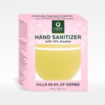Buy Organic Harvest Instant Anti-Bacterial Gel Hand Sanitizer – Beetle with 70% Alcohol, Tea Tree Essential Oil, Kills 99.9% Bacteria and Germs (Yellow), (40 ml) - Purplle