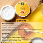 Buy Organic Harvest’s Body Butter Cream with Honey & Milk, Natural Body Butter Cream for Women with Dry, Itchy, All Skin Types (100 g) - Purplle