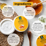 Buy Organic Harvest’s Body Butter Cream with Honey & Milk, Natural Body Butter Cream for Women with Dry, Itchy, All Skin Types (100 g) - Purplle