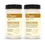 Buy Origenz Premium Multani Mitti Powder (Fuller’s Earth/Bentonite Clay), Pack of 2 - Purplle