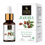 Buy Good Vibes 100% Natural Jojoba Skin Replenishing Facial Oil (10 ml) - Purplle