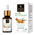 Buy Good Vibes 100% Natural Sea Buckthorn Nourishing Facial Oil (10 ml) - Purplle