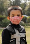 Buy Tjori Set of 2: Red Sheepy Natural Kids Mask - Purplle