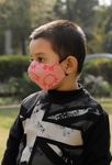 Buy Tjori Set of 2: Red Sheepy Natural Kids Mask - Purplle